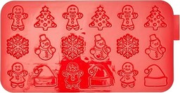 Städter 256804 forma do pieczenia, silikon, czerwona