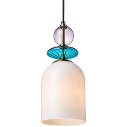 Light Prestige Zwisowa lampa szklana Tropea LP-2004/1P M