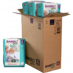 Pieluszki dla dzieci Bambo Nature 6 (16+ kg,