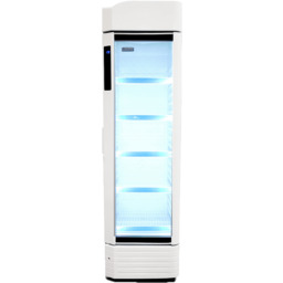 Xxlselect Szafa chłodnicza przeszklona 210 L, 0 C