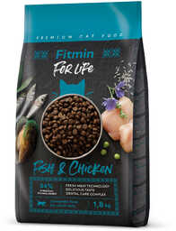 FITMIN Cat For Life Adult Fish and Chicken