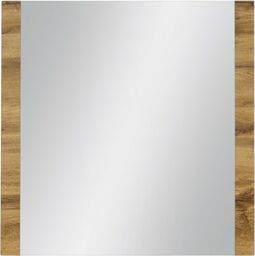 Lustro łazienkowe dąb naturalny 80x80cm FOKUS NEW