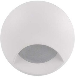 Wpuszczana LAMPA schodowa Q1 LED 313676 Polux okrągła