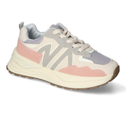 Sneakersy Atletico WY23718 Białe/Beż