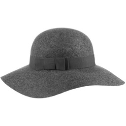 Kapelusz Damski Uni by Lipodo, ciemnoszary, One Size