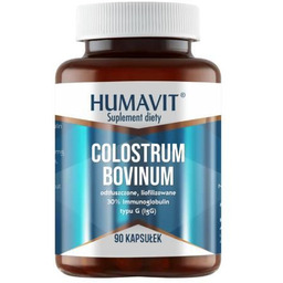 HUMAVIT Colostrum Bovinum Siara bydlęca, 90kaps. -> Odbiór