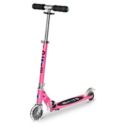 Micro Hulajnoga Sprite Pink LED