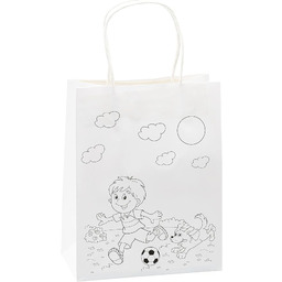 K3T 80011 torebki do kolorowania "piłka nożna" opakowanie