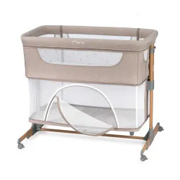 MoMi Smart Bed 4w1 Beżowy Łóżeczko dostawne
