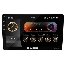 BLOW RADIO AVH-9991 1DIN 9" ANDROID/WIFI/GPS/ CARP