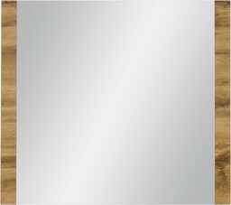 Lustro łazienkowe dąb naturalny 90x80cm FOKUS NEW