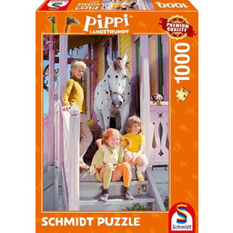 Schmidt Spiele 57572 Pippi Longstocking and her friends,