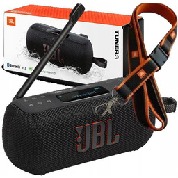 Jbl Tuner 3 Czarny /głośnik Przenośny Radio Dab