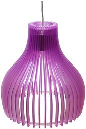 Candellux BUREN 31-50314 lampa wisząca fioletowy klosz