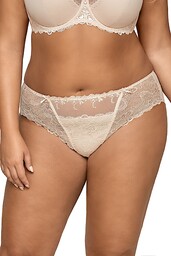 Figi stringi Novato 1030 beżowe