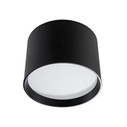 Lindby - Nivoria LED Reflektor Sufitowy Ø12 Black