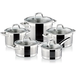 Tescoma PRESIDENT 10-częściowy zestaw garnków I luksusowa stal