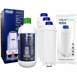 3X Filtr Wkład Wody Aquafloow Longi Do Ekspresów