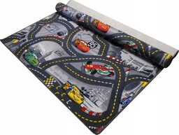 Dywan Disney Cars Drogi Mata Auta 160x200 1,6x2