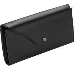 Eleganckie etui na okulary skóra naturalna czarne OHIO