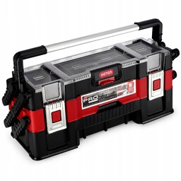 Skrzynka narzędziowa 3 poziomy Keter Canti Trio czerwona