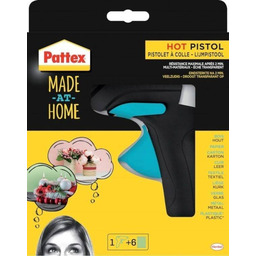 Pistolet do Klejenia na Gorąco + 6szt Kleju