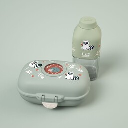 Monbento lunchbox i butelka dla dzieci Gram Green