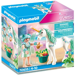 PLAYMOBIL Fairies 70655 jednorożec z wróżką, od 4