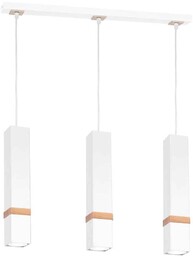 Lampa nad stół wisząca nowoczesna VIDAR WHITE MLP5409