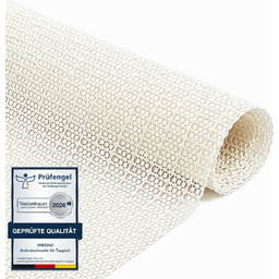 PODKŁADKA ANTYPOŚLIZGOWA 70X140CM PVC BEŻOWA CHWYTAK DYWAN