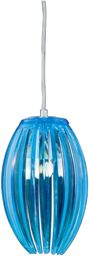 Candellux ABUKO 31-55296 lampa wisząca niebieski klosz akryl