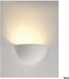PLASTRA 101 lampa ścienna gipsowa biała E27 maks.