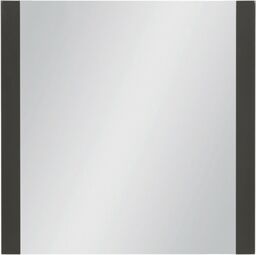 Lustro łazienkowe szare 80x80 cm FOKUS NEW