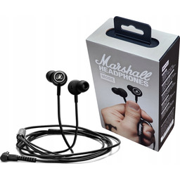 Słuchawki Przewodowe Marshall Headphones Mode Dokanałowe Black Czarne