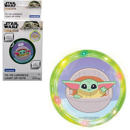 Lexibook Disney Star Wars Grogu świecące jojo wielokolorowe,