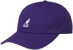 Czapka Bejsbolówka Washed Dad Hat by Kangol, fioletowy,