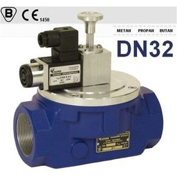 Zawór grzybkowy, odcinający ZB-32, wyzwalany elektromagnetycznie 12 V