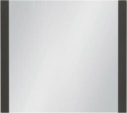 Lustro łazienkowe szare 90x80 cm FOKUS NEW