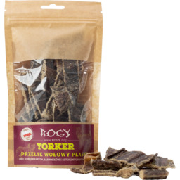 Rogy yorker przełyk wołowy płaski 80g