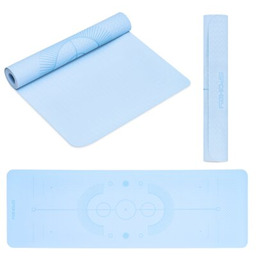 SPOKEY Mata do jogi Mandala Błękitny