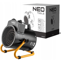 Przemysłowa nagrzewnica elektryczna termowentylator Neo Tools 2kW IPX4