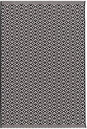 Dywan Modern Geometric black/wool 200x290cm, 200 x 290