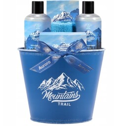 Zestaw prezentowy dla mężczyzn "Mountains Trail - Oak&Citrus"