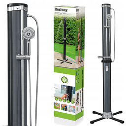 Przenośny prysznic ogrodowy solarny turystyczny basenowy 218cm Bestway