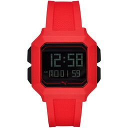 Zegarek męski sportowy Puma Remix P5019 kwarcowy czerwony