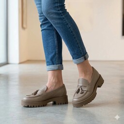Mokasyny Chebello 2821-476/1 Taupe lico