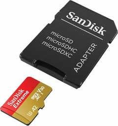 Sandisk Karta pamięci Extreme microSDXC 256GB 190/130 MB/s