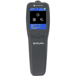 Profesjonalny alkomat Alcovisor Saturn z lokalizatorem GPS