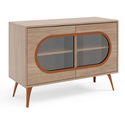 Komoda dwudrzwiowa SOLVO 2 Orzech włoski