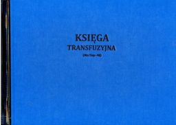 Książka transfuzyjna [Mz/Szp-48]